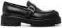 Dsquared2 Loafers met monogram Zwart - Thumbnail 1