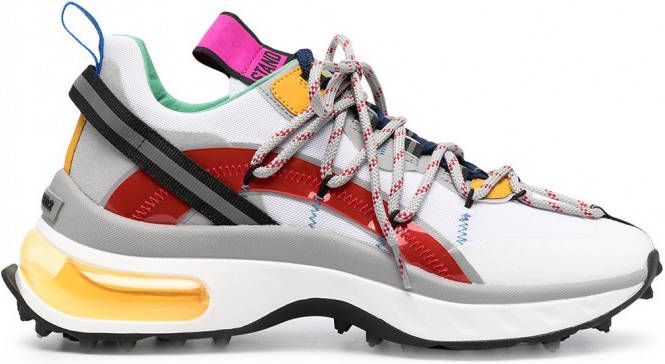 DSQUARED2 Sneakers met vlakken Wit