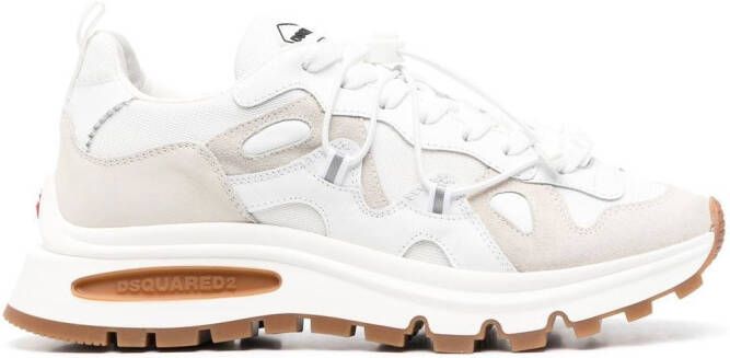 DSQUARED2 Sneakers met vlakken Wit