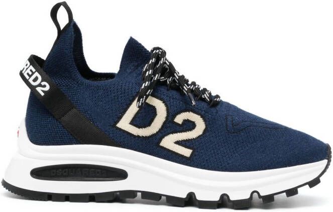 Dsquared2 Run DS2 low-top sneakers Blauw