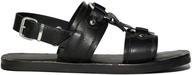 Dsquared2 Sandalen met studs Zwart