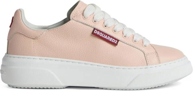 Dsquared2 Sneakers met logo-reliëf Roze