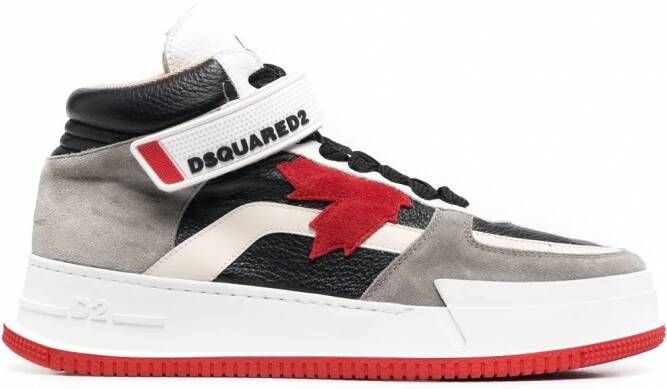 Dsquared2 Sneakers met logoprint Grijs