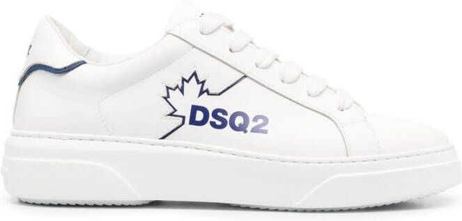 Dsquared2 Sneakers met logoprint Wit