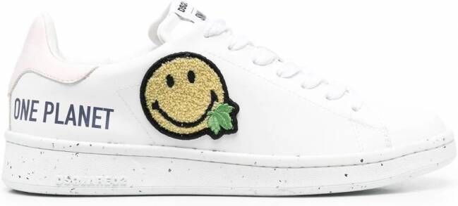 Dsquared2 Sneakers met patch Wit