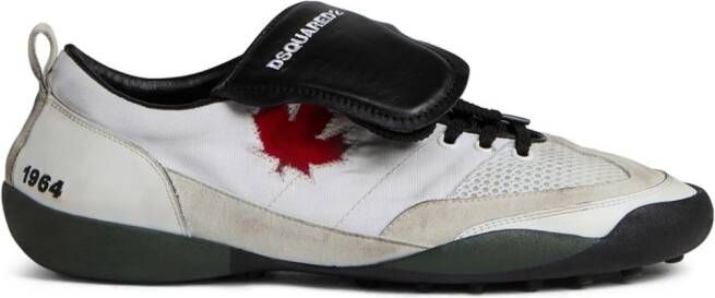 DSQUARED2 Sneakers met print Beige