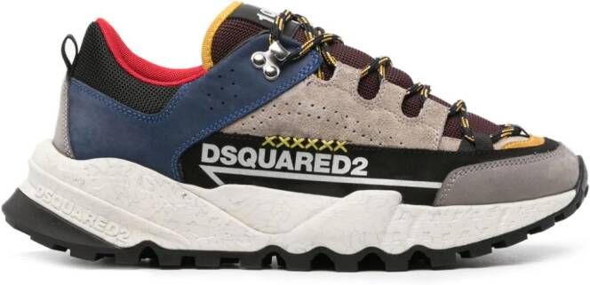 DSQUARED2 Sneakers met vlakken Grijs