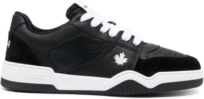 DSQUARED2 Spiker low-top sneakers Zwart