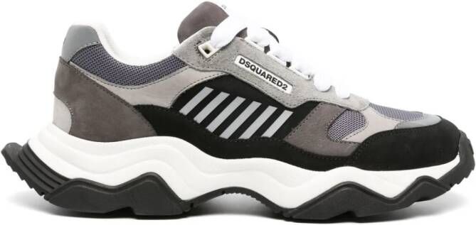 DSQUARED2 Wave lace-up sneakers Grijs