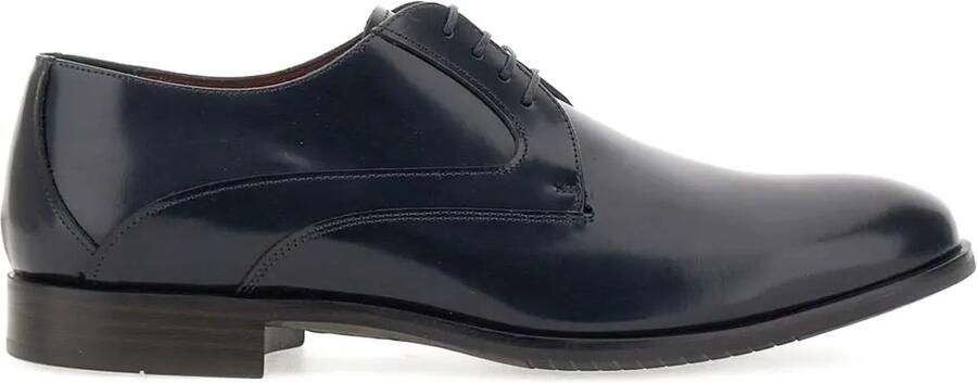 Duca Degli Abruzzi Arsenal leren derby schoenen Blauw