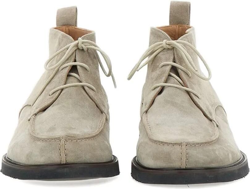 Duca Degli Abruzzi Ascanio suède loafers Beige - Foto 4