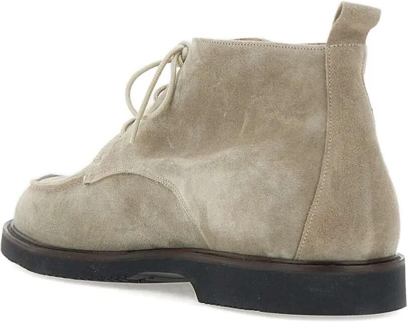 Duca Degli Abruzzi Ascanio suède loafers Beige - Foto 3