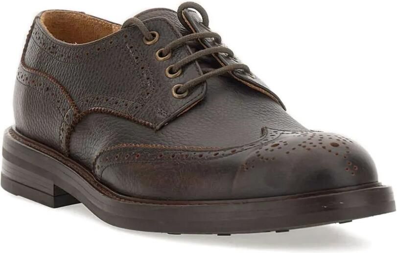 Duca Degli Abruzzi James leren derby schoenen Bruin - Foto 3