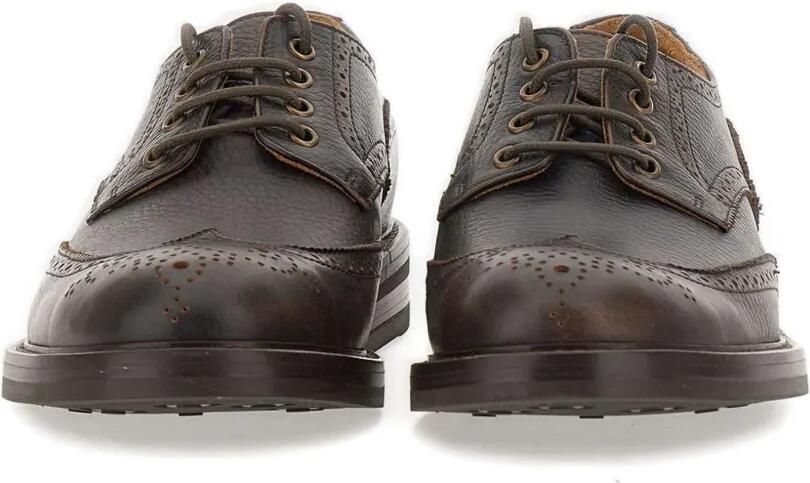 Duca Degli Abruzzi James leren derby schoenen Bruin - Foto 5