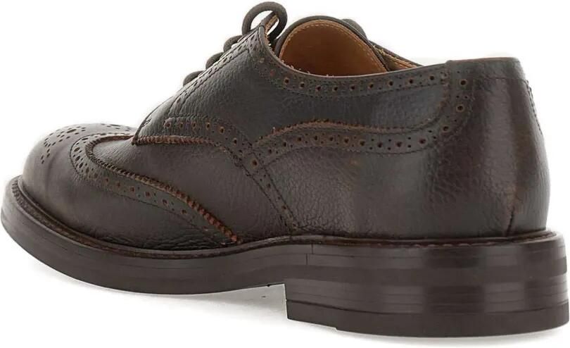 Duca Degli Abruzzi James leren derby schoenen Bruin - Foto 4