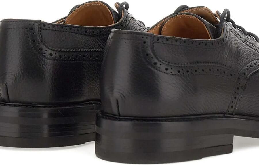 Duca Degli Abruzzi James leren derby schoenen Zwart - Foto 3