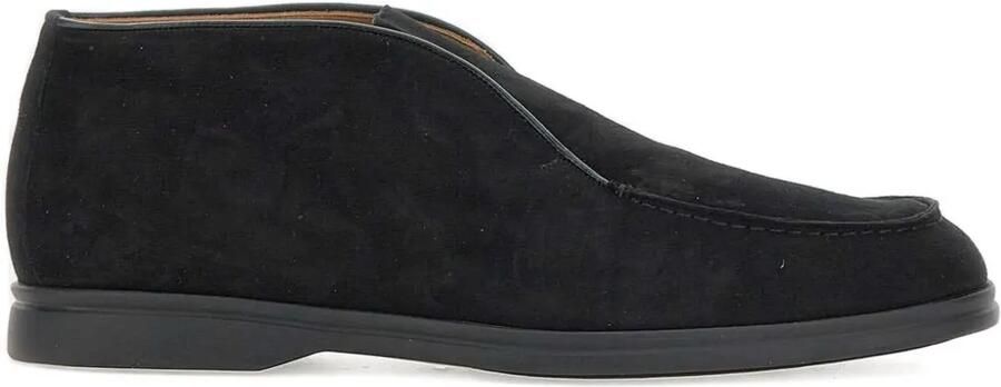 Duca Degli Abruzzi Leo suède loafers Zwart