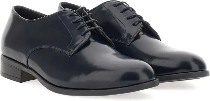 Duca Degli Abruzzi Leren derby schoenen Zwart
