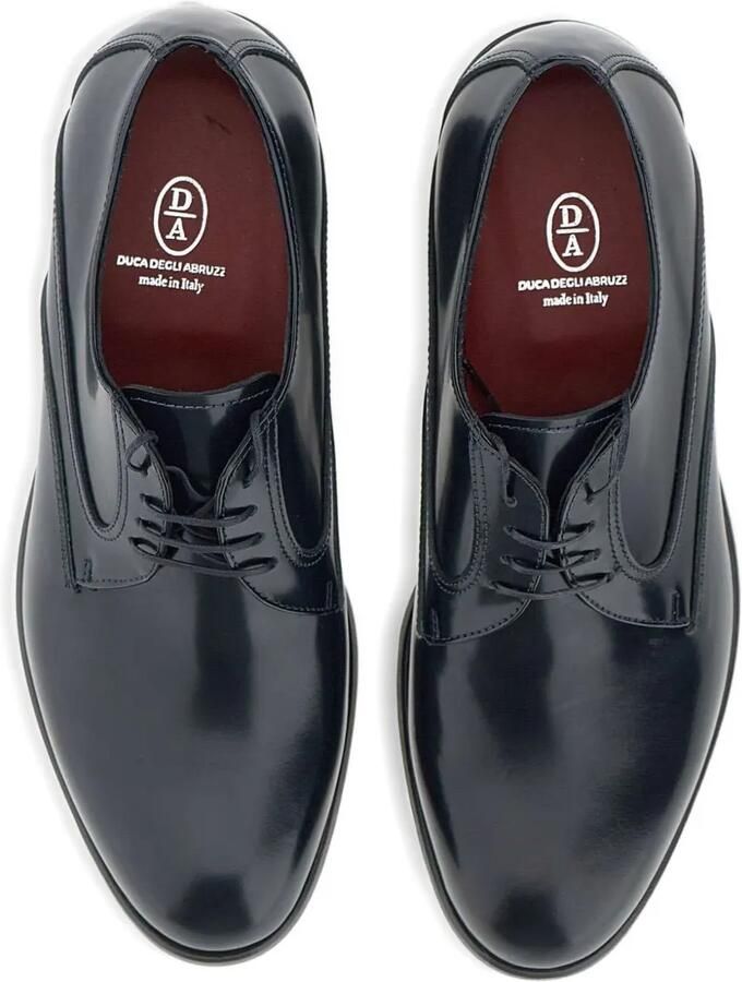 Duca Degli Abruzzi Leren Derby veterschoenen Blauw - Foto 2