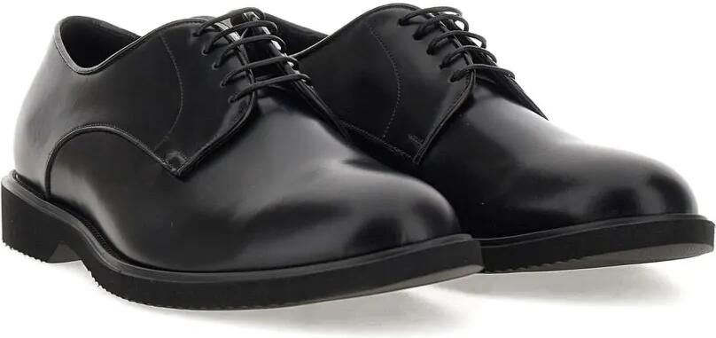 Duca Degli Abruzzi VT03Valent Windsor leren derby schoenen Zwart