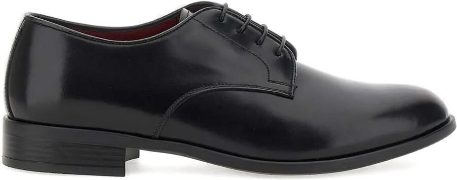 Duca Degli Abruzzi Windsor leren derby schoenen Zwart