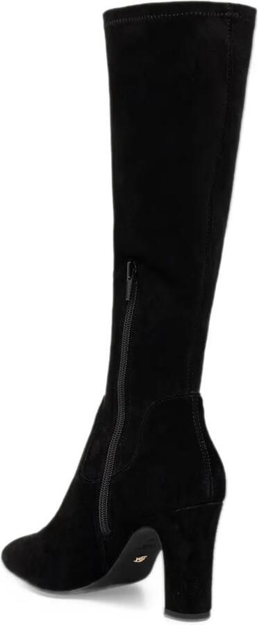 Dune London Simple pointed-toe knee-high boots Zwart - Foto 4