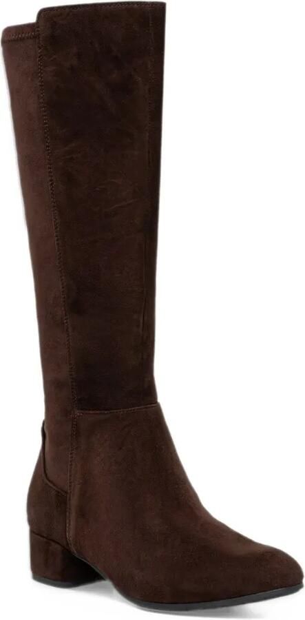 Dune London suede-effect knee-high boots Bruin - Foto 3