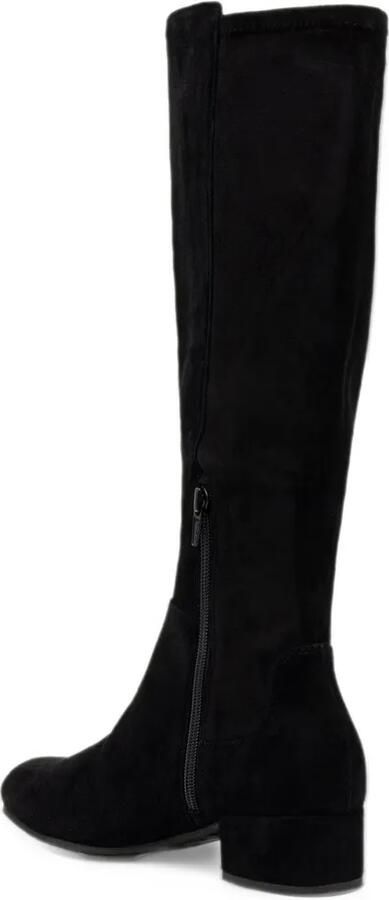 Dune London Tayla suede-effect knee-high boots Zwart - Foto 3