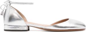 Durazzi Milano Ballerina's met striksluiting Zilver