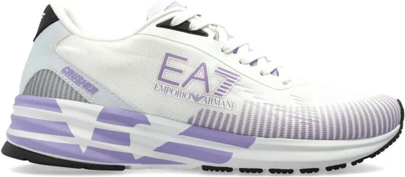 Ea7 Emporio Armani Crusher Distance 2.0 sneakers Wit
