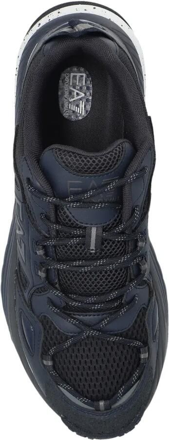 Ea7 Emporio Armani Crusher Sonic Trail 2.0 logo-detail sneakers Blauw - Foto 5