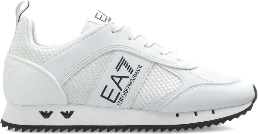 Ea7 Emporio Armani EA7 sneakers met logodetail Wit