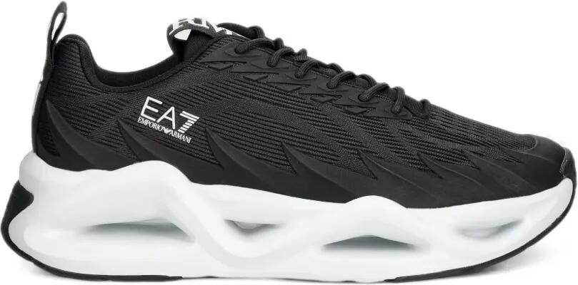 Ea7 Emporio Ar i Infinity Venom sneakers met chunky zool en logo-print Zwart