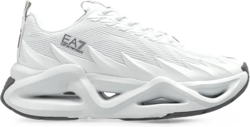 Ea7 Emporio Ar i Infinity Venom sneakers met vlakken en logo-print Wit