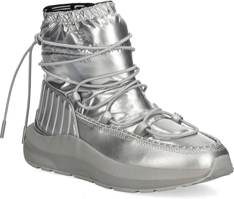 Ea7 Emporio Armani Laarzen met logoprint Zilver - Foto 3