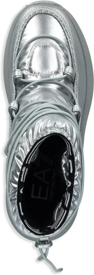 Ea7 Emporio Armani Laarzen met logoprint Zilver - Foto 4