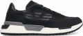 Ea7 Emporio Ar i Sneakers met logopatch Zwart - Zwart