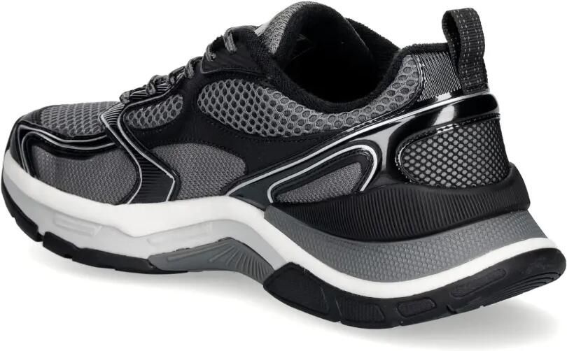 Ea7 Emporio Ar i Mesh sneakers met logo-patch Zwart - Foto 2