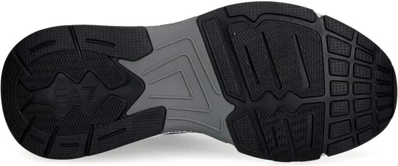Ea7 Emporio Ar i Mesh sneakers met logo-patch Zwart - Foto 3