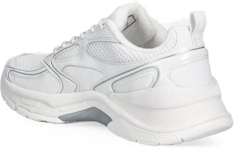 Ea7 Emporio Ar i Predator sneakers in mesh and tumbled leather Wit - Foto 2