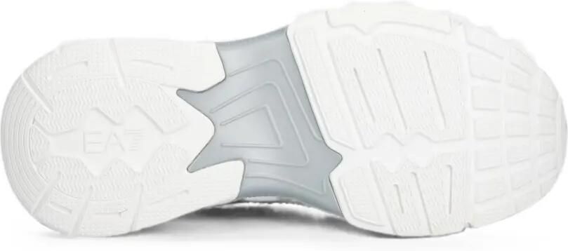 Ea7 Emporio Ar i Predator sneakers in mesh and tumbled leather Wit - Foto 4