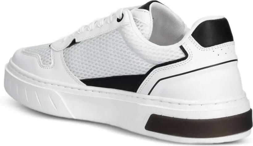 Ea7 Emporio Armani Premium Court logoprint sneakers Wit - Foto 2