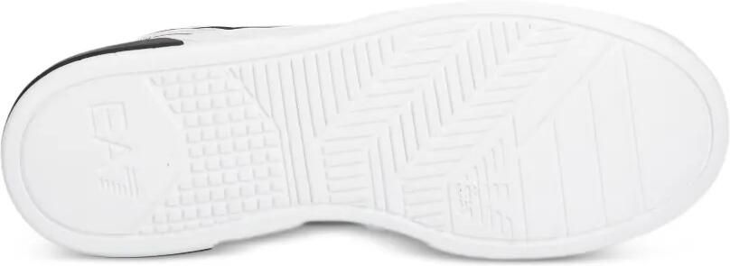 Ea7 Emporio Armani Premium Court logoprint sneakers Wit - Foto 5