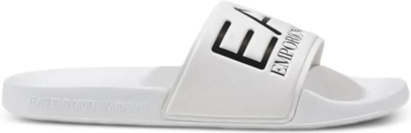Ea7 Emporio Armani PVC slippers Wit