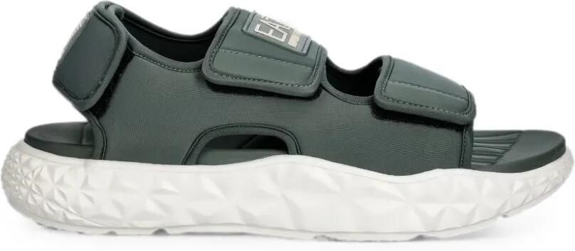 Ea7 Emporio Armani Sandalen met klittenband Groen