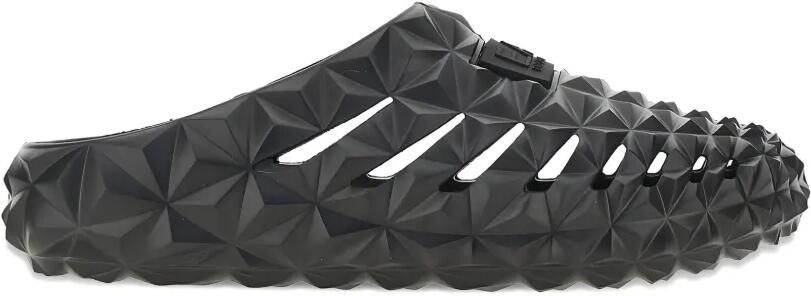 Ea7 Emporio Armani Slippers met logodetail Zwart