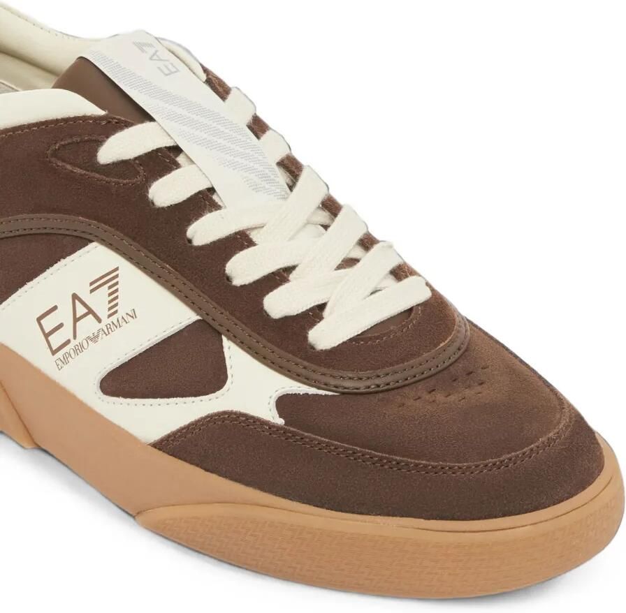 Ea7 Emporio Armani Sneakers met contrasterend vlak Bruin - Foto 2