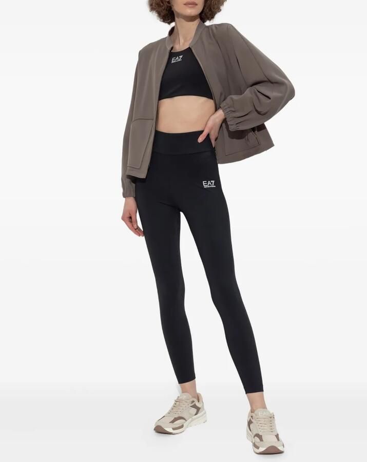 Ea7 Emporio Armani Sneakers met logo Beige - Foto 2