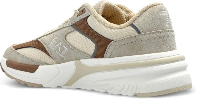 Ea7 Emporio Armani Sneakers met logo Beige - Foto 3