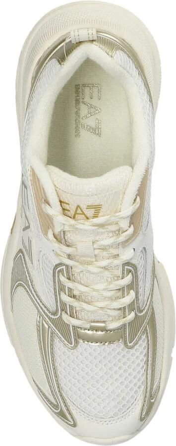 Ea7 Emporio Armani Sneakers met logo Beige - Foto 5